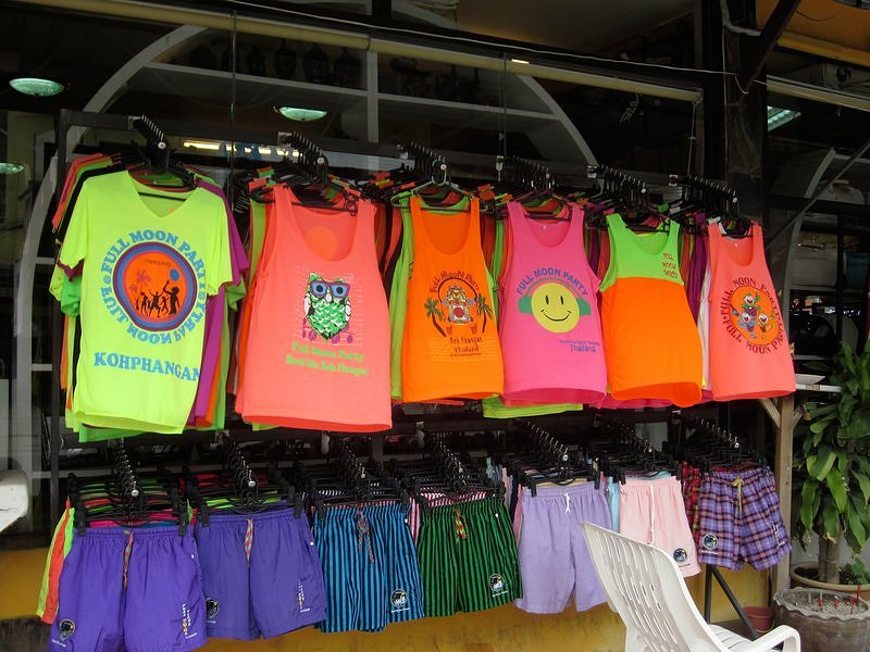 Full moon party t-shirts
