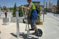 Public Exercise Equipment in Malaga