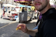 Mike with Churros
