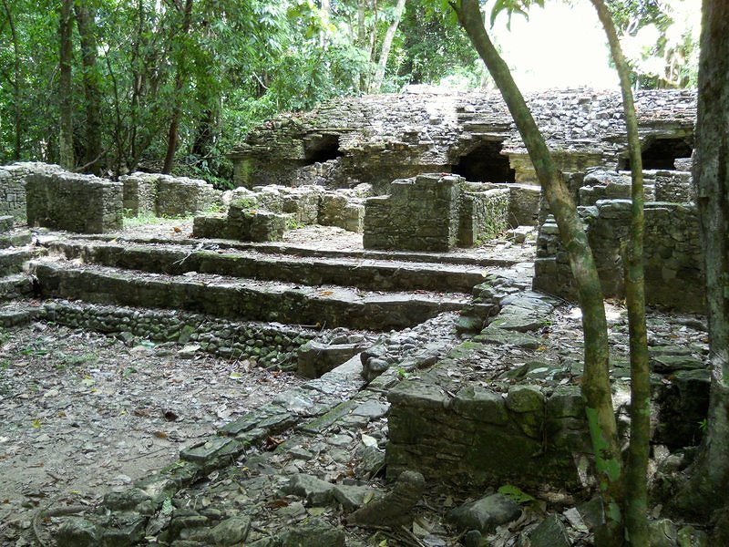 ruins in the jungle
