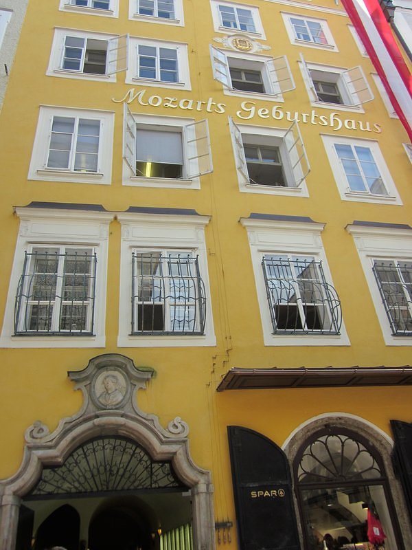 Mozart's House - Salzburg