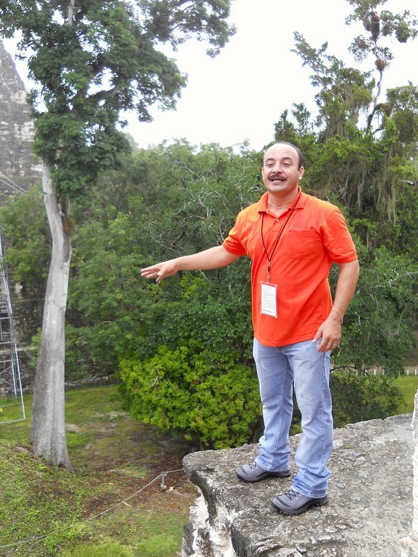 Our Tikal Tour Guide, Luis