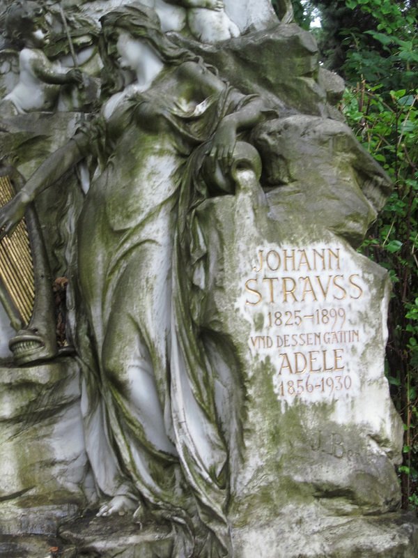 Zentralfriedhof - Johann Strauss' Grave
