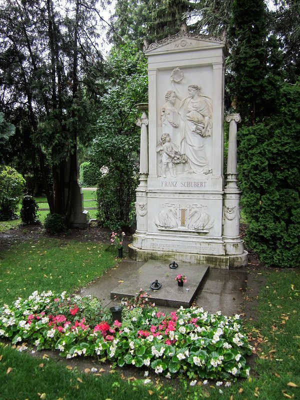 Zentralfriedhof - Schubert's Grave