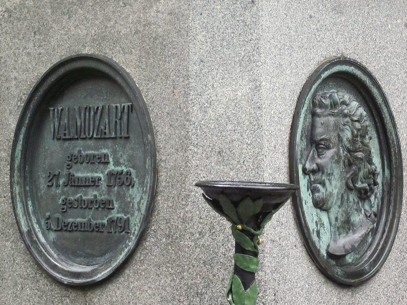 Zentralfriedhof - Mozart Monument