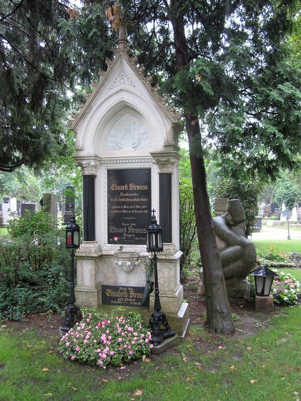 Zentralfriedhof - Eduard Strauss' Grave