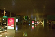 Barcelona Airport at Night