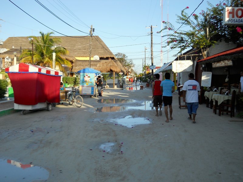 Streets of Holbox