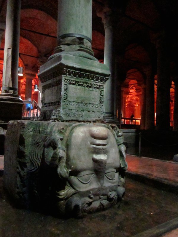 Medusa in Basilica Cistern