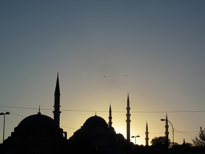 Sunset at Mosque