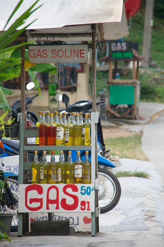 Gasoline for sale