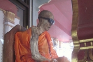 Mummified monk