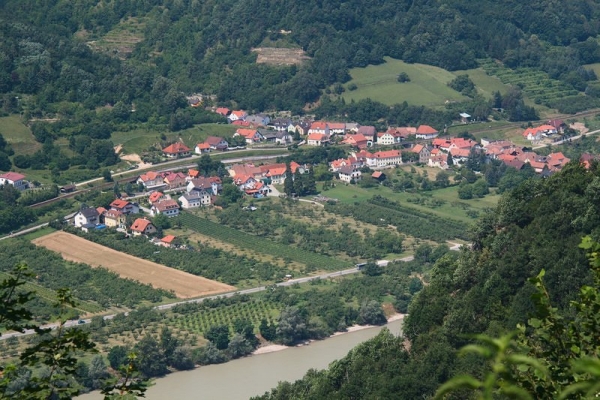 View from Schloss Aggstein