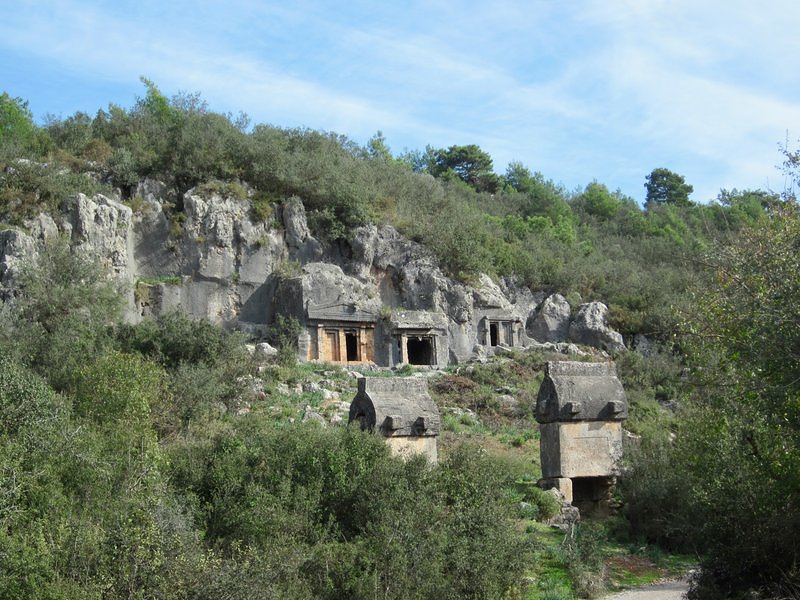 Rock Cut Tombs - Lycian Way