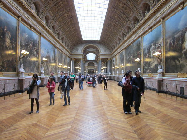 Inside the Palace of Versailles